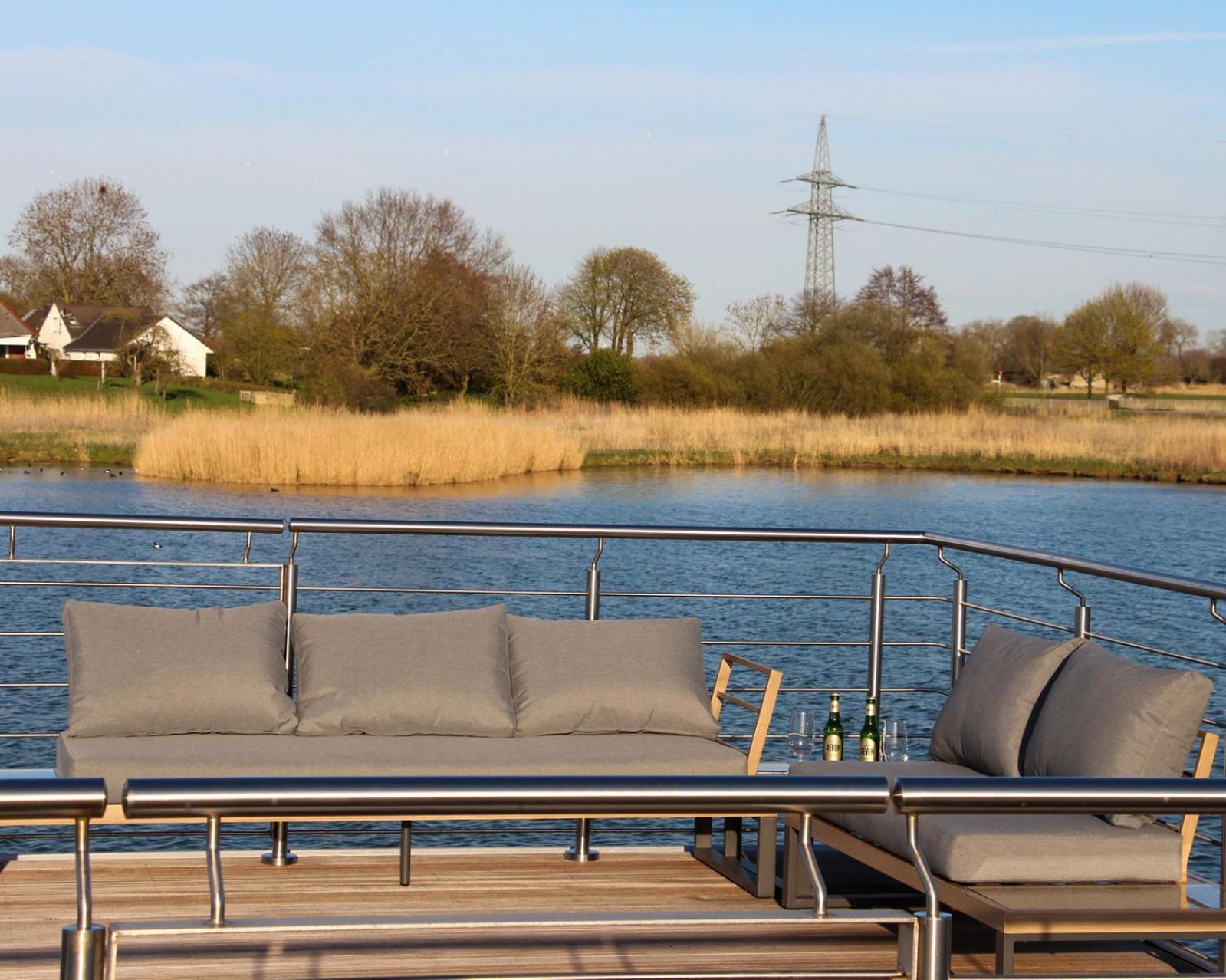 Hausboot Wangermeer Nordsonne11 シリヒ エクステリア 写真